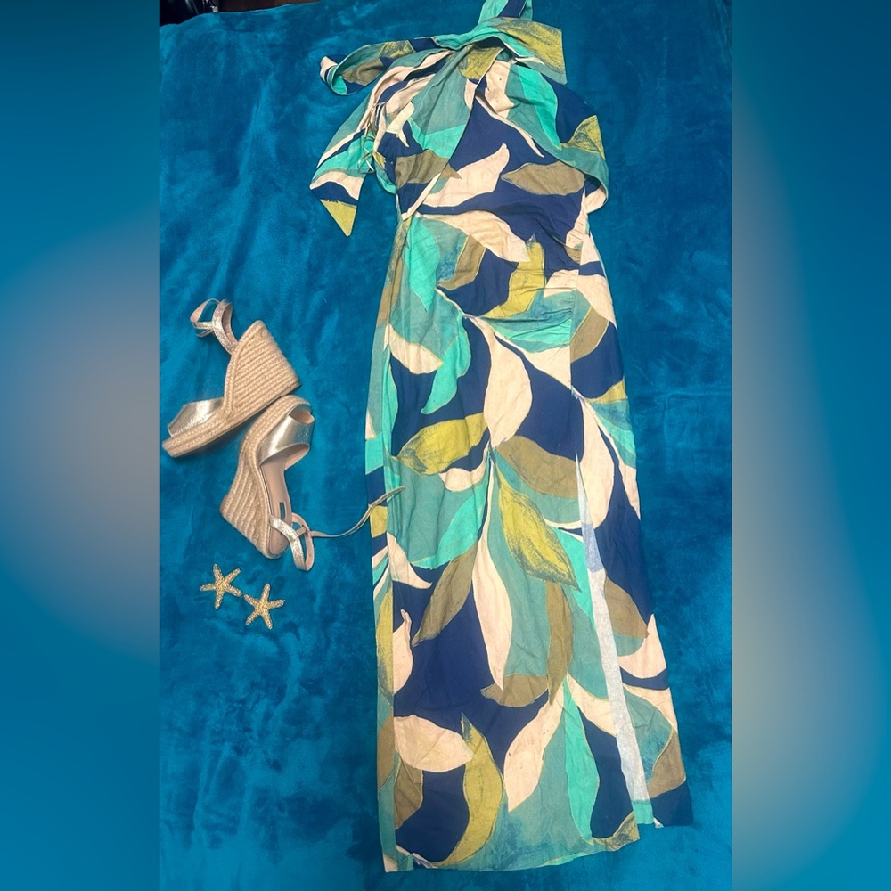 Zara linen Dress X-Small Never worn